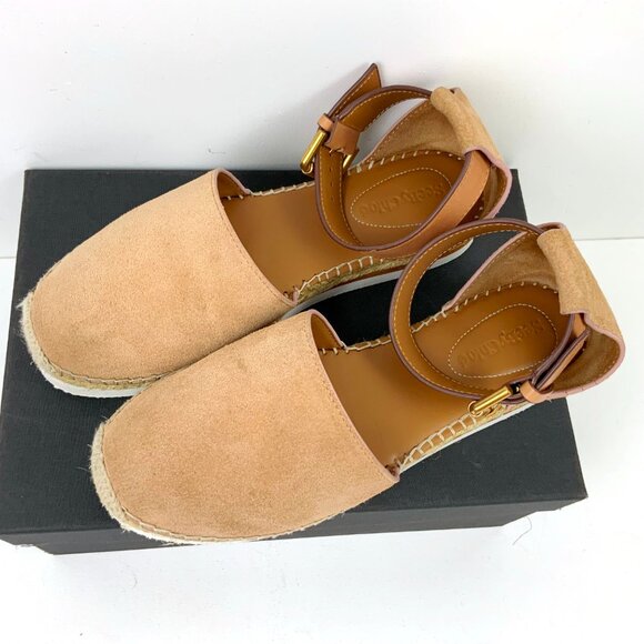 See By Chloe Tan Glyn Espadrilles Sandals Size 8 - Picture 3 of 16